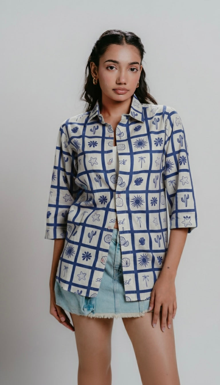 Sol Grid Shirt