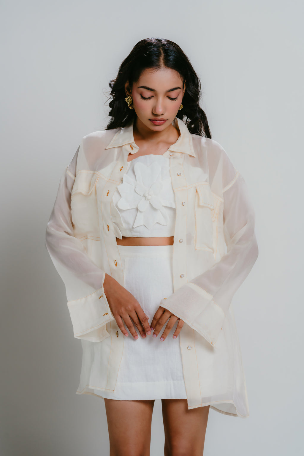 Sheer cover-up to elevate any outfit